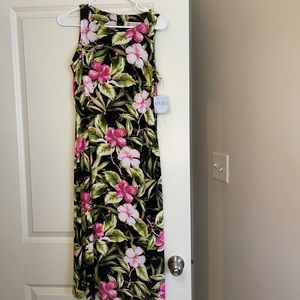 Floral print dress
